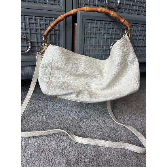 Mark and Graham Bamboo Elisabetta crossbody white, $298 - Picture 3 of 13